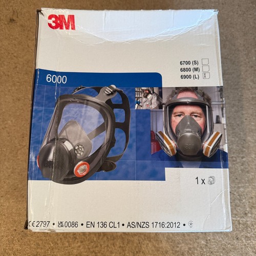 6900 full face respirator - 3m,