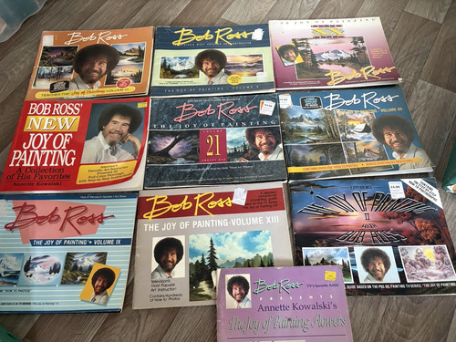 Huge bob ross - ross, art