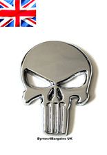 Skull car badge - car, 3d