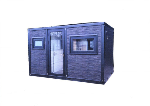 Tiny home office - tiny, toilet