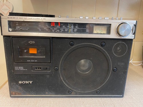 Vintage sony boombox - boombox, cf-495l
