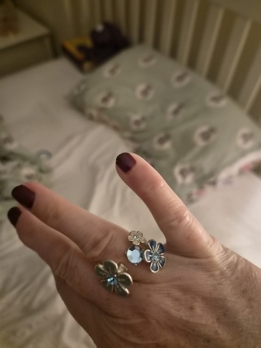 Pilgrim blue ring - pilgrim,
