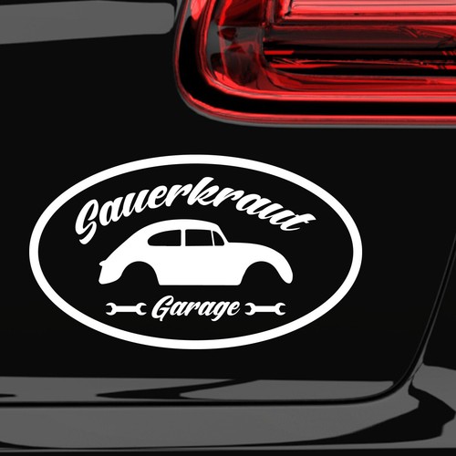 Car decal sticker - decal, sauerkraut