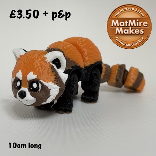 Mini red panda fidget - mini,