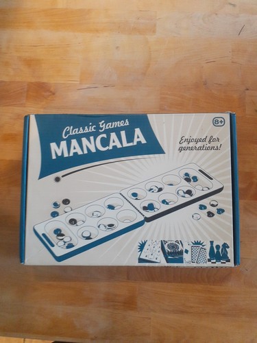 Wooden mancala board - wooden,