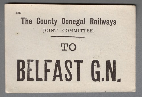 County donegal railways - county, joint