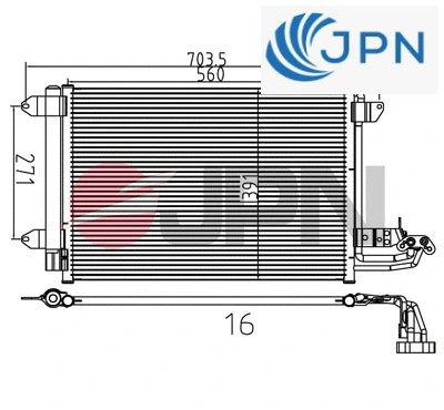 Engine condenser - engine,