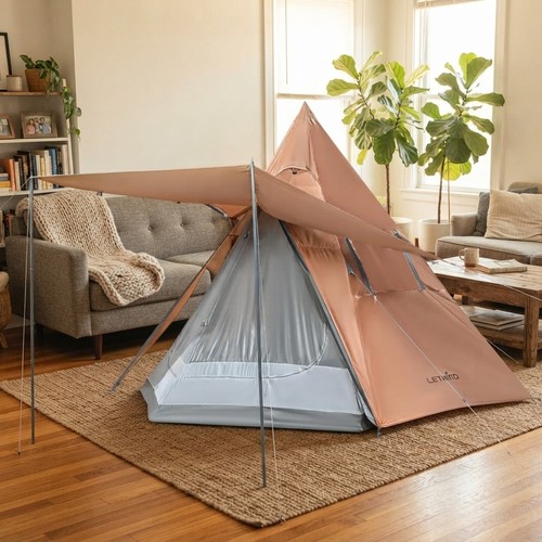 Versatile person teepee tent - versatile, 6-person