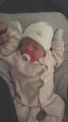 Reborn baby girl - baby, coa)