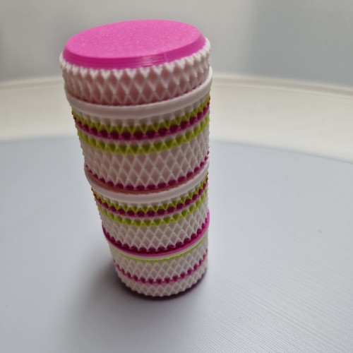 Pill box pot plastic with - pill,