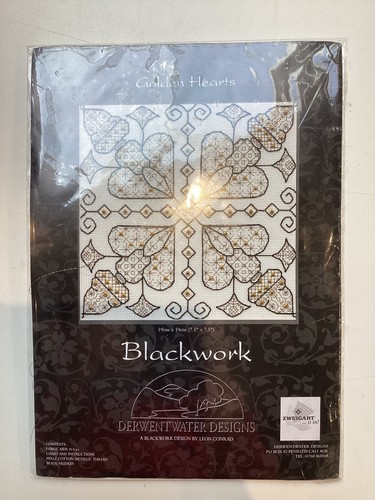 Blackwork embroidery kit