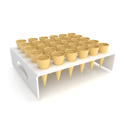 Canape ice cream - ice, mini