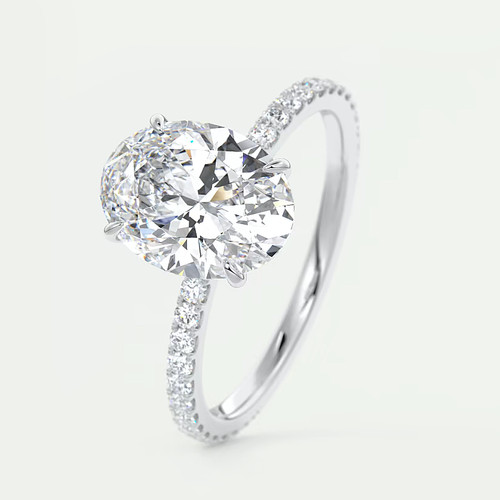 Diamond wedding ring 950 - diamond,