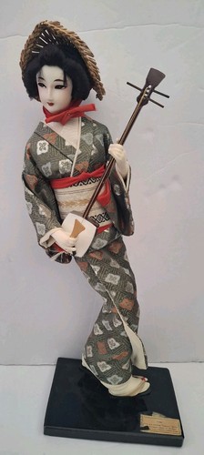 Japanese geisha doll - japanese,