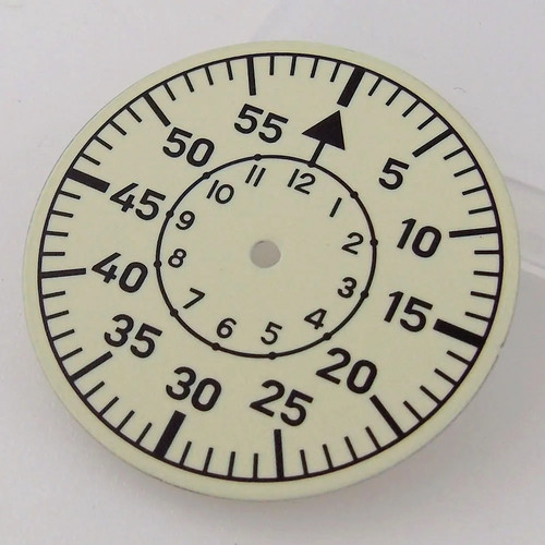 Diver pilot watch 5mm - watch, 33.5mm