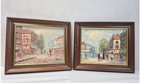 Vintage framed oil - vintage, paintings