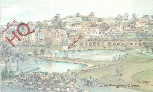 Picture postcard goodrington - picture, postcard,