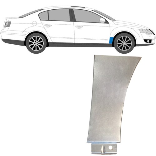 Front wing repair panel - , for