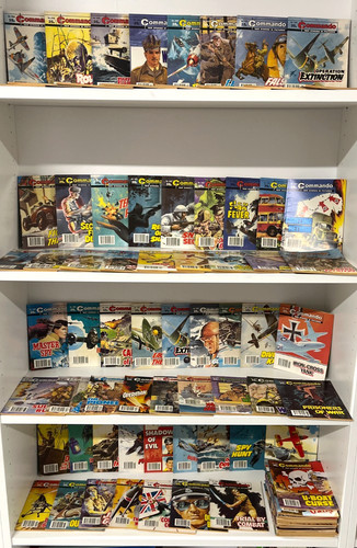 Mixed lot commando war - lot,