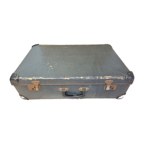 Vintage travel trunk - vintage, suitcase