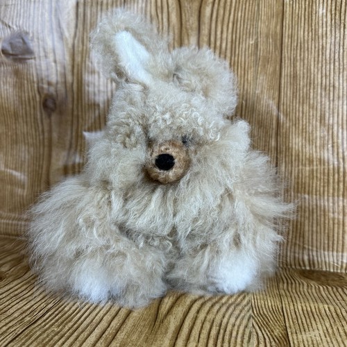 Vintage style alpaca - fur, bunny