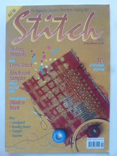 Stitch with the - stitch,