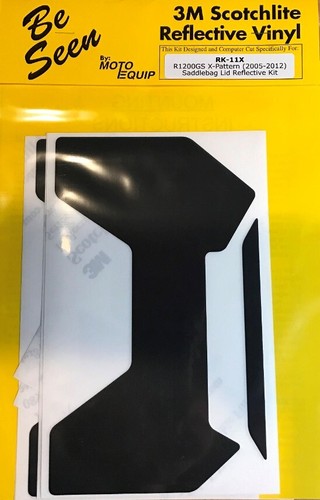 Vario side bag reflective tape - side,