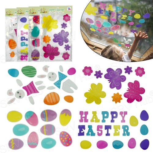 Easter wall window stickers - easter,