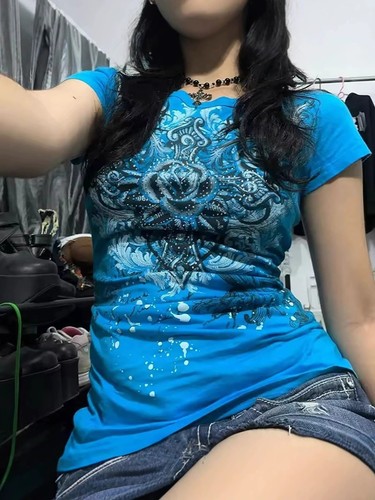 Women y2k affliction vintage - women's,