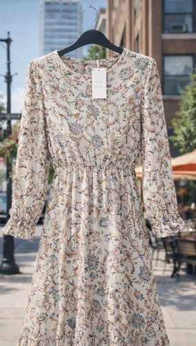 Nwt ivory paisley - , print