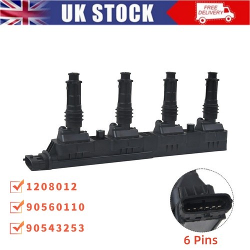 Ignition coil pack pin fits - pack, 6