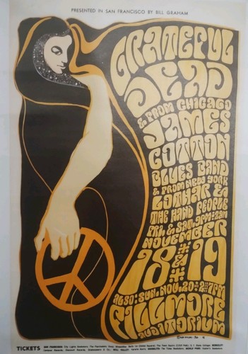 Wes wilson grateful dead - wes,
