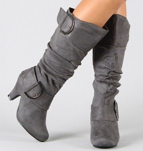 Womens ladies mid heel - 🔥womens,