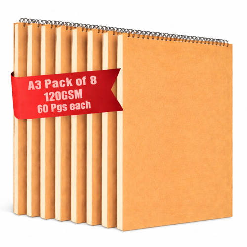 Sketch book pack 8 - pack, of