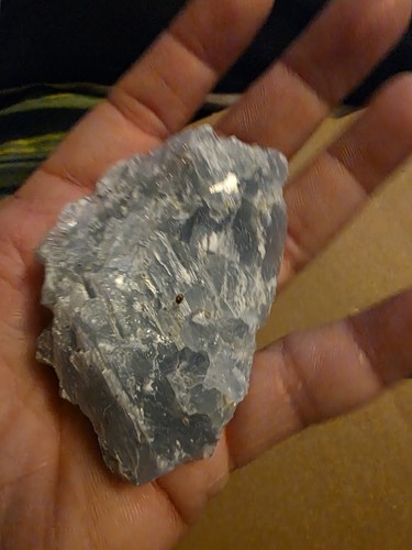 Raw celestite piece - raw,