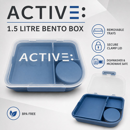 Active litre bento box - 1.5,