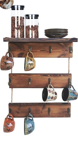 Hooks coffee cup holder - hooks,