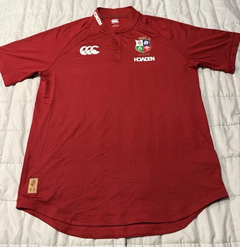 British lions rugby shirt red - british,
