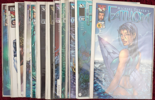 1998 image comics fathom 14 - fathom, 0-14