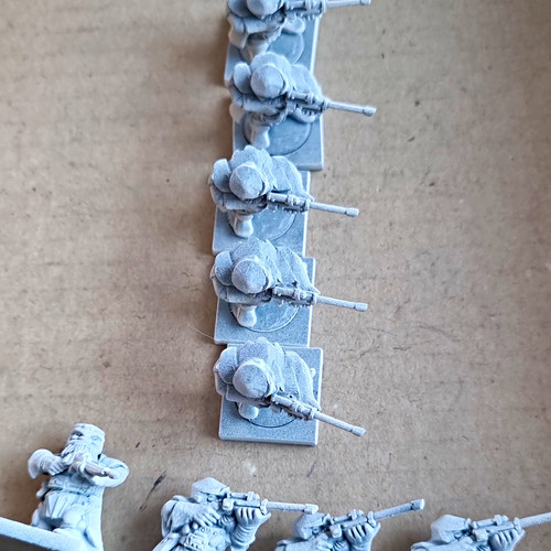 28mm unpainted world war - unpainted,