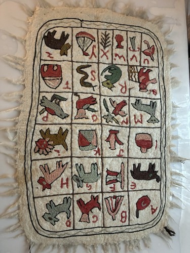 Kashmiri tapestry chain stitch - tapestry,