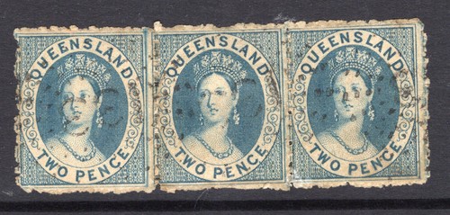 Queensland 1862 pale - 1862, 2d