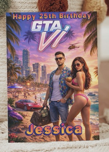 Gta personalised birthday - gta,