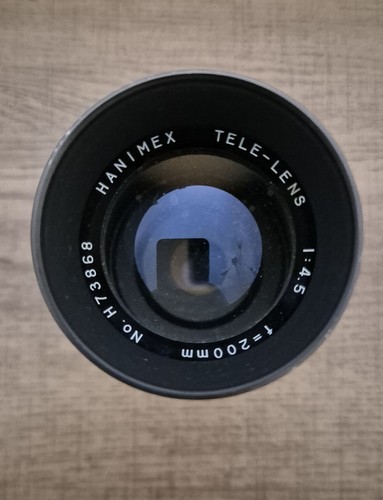 Hanimex 200mm tele lens - hanimex, tele-lens