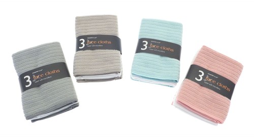 Microfibre face cloths - face, super