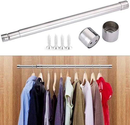 Extendable curtain tension rod - extendable,