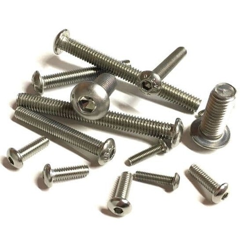 Socket button screws dome head - button,