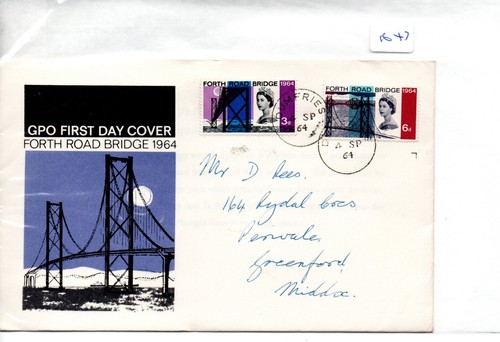 First day cover fdc - gb,