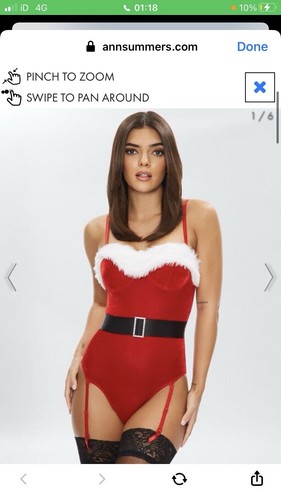 Ann summers sexy santa velvet - sexy,