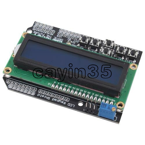 1602 lcd board keypad shield - lcd,